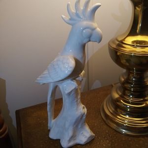 Bird statue. What ceramic 12.5 in.tall